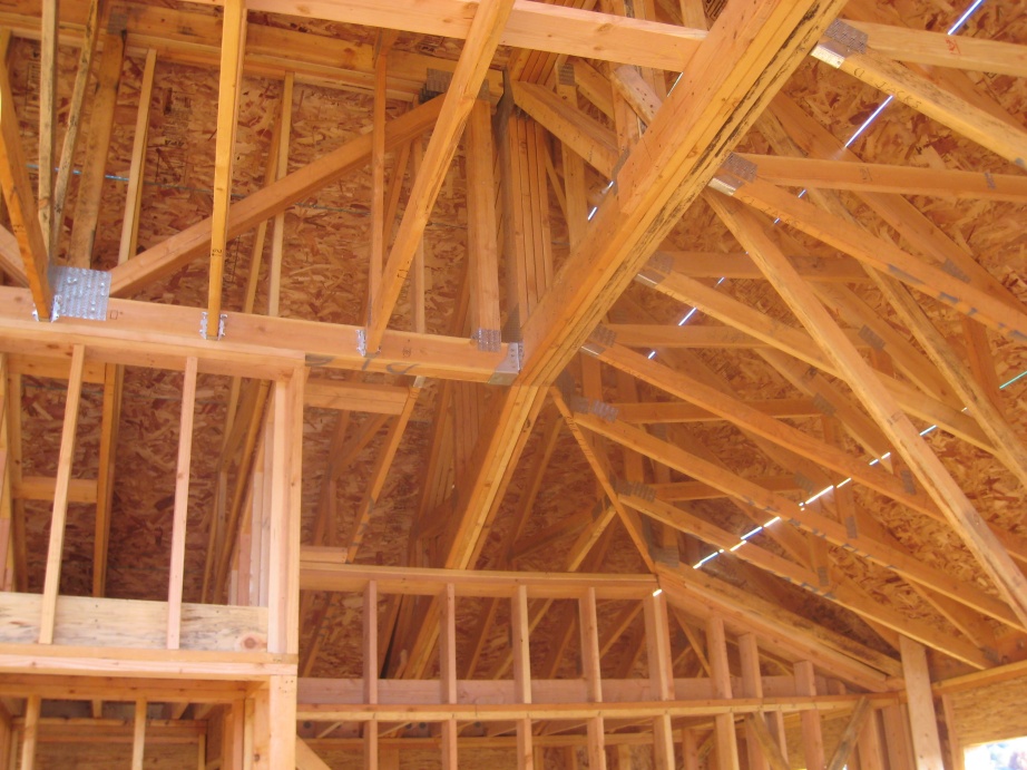 Custom roof trusses