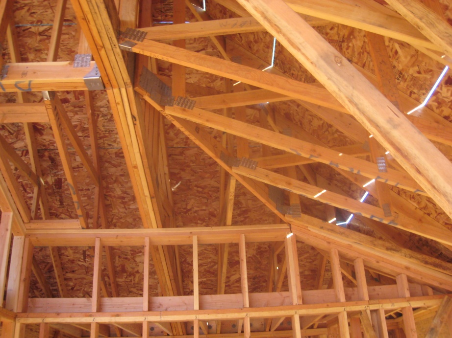 Custom roof trusses