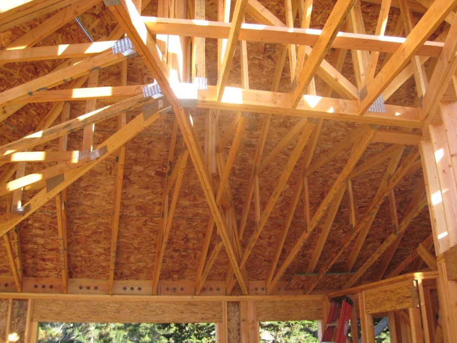 Custom roof trusses